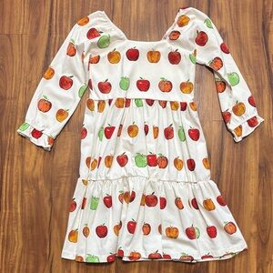 Monica + Andy Apple Print Dress